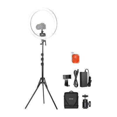 Sada na selfie Neewer SRP18C s priemerom 17 cm a okrúhlym LED osvetlením pre telefón
