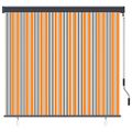 vidaXL Vonkajšia zatemňovacia roleta 170x250 cm žltá a modrá