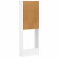 vidaXL Toaletná skriňa UTRECHT Biela s vysokým leskom