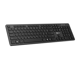 Klávesnica C-TECH KB-115, bezdrôtová 2.4Ghz,