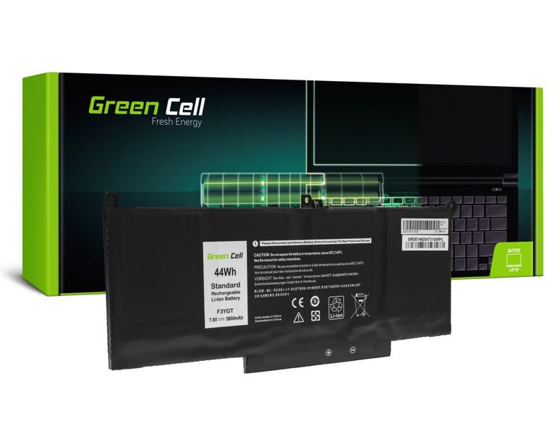 Green Cell DE148 batéria pre Dell Latitude 7280 7290 7380 7390 7480 7490