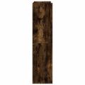 vidaXL Regál na topánky dymový dub 60x25x100 cm spracované drevo