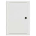 vidaXL Access Panel Biela 33 x 23 x 3 cm Oceľ