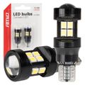 LED žiarovky CANBUS T15 W16W 15SMD 2835 Biele 12V 24V AMiO-04245