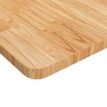 vidaXL Pracovný stôl bledohnedý 100x60x(71,5-98)cm dub. masív obdĺžnik