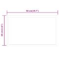 vidaXL LED kúpeľňové zrkadlo 50x30 cm