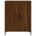 vidaXL Vysoká skrinka hnedý dub 69,5x34x180 cm spracované drevo