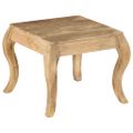 vidaXL Koncový stolík 45x45x40 cm masívne mangovníkové drevo