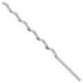 vidaXL Podpora rastlín 20 ks Strieborná 150 x 0,6 x 0,6 cm Oceľ