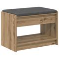vidaXL Predsieňová lavica Remeselný Dub 63 x 38 x 45 cm