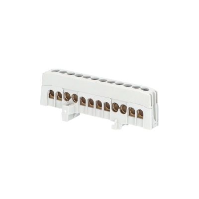 Mostík A 12-F2 (svorkovnica 12x16 mm2), chránený IP20, šedý, 63 A, na DIN /2020271
