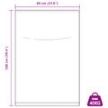 vidaXL Tkaninové vrecia 10 ks Biela 60 x 100 cm PP