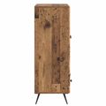 vidaXL Servírovacia skriňa Staré drevo 66 x 34,5 x 95 cm