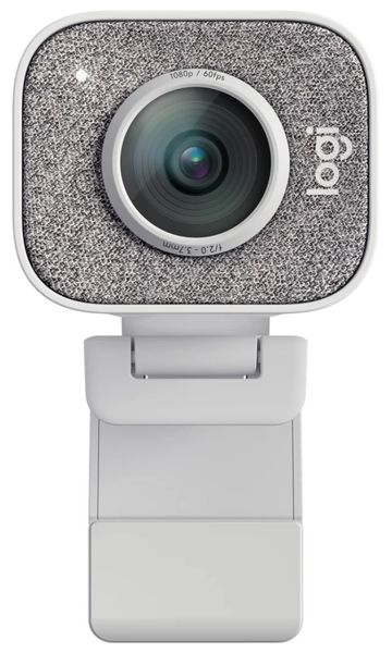 webová kamera Logitech StreamCam, biela Webkamera, streamovacia, 1080p/60fps, autofocus, stereo mikrofón, statív, USB typ C, biela