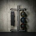 Multifunkčný skladací posilňovací stojan - Power Rack HMS KLT34 sivý