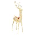 vidaXL 3D sob 250 LED Teplá biela 96 x 40 x 180 cm PET