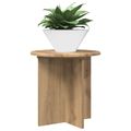 vidaXL Stojan na rastliny 2 ks Dub artisan 40 x 40 x 40 cm