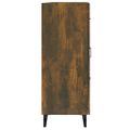 vidaXL Komoda dymový dub 69,5x34x90 cm spracované drevo
