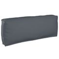 vidaXL Podložka Oxfordská látka Antracit 120 x 40 x 12 cm