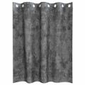 vidaXL Sametové závesy 2 ks Sivá 140 x 140 cm Zamat