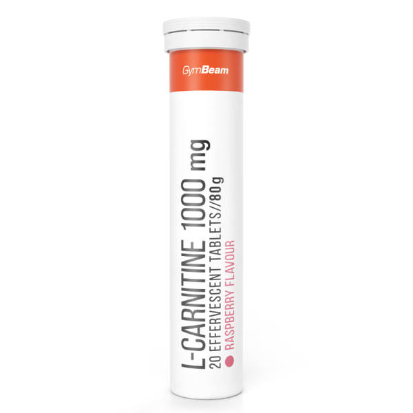 L-karnitín 1000 mg šumivý - GymBeam, 20 tab.