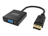 Video adaptér - DisplayPort (M) do HD-15 (VGA) (F) - čierna