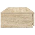 vidaXL Zásuvky pod posteľ Sonoma dub 120 x 36,5 x 16,5 cm