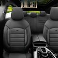 Sada autopoťahov OTOM INSPIRE 3501 BLACK ECO-LEATHER 3-ZIP