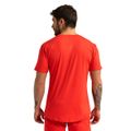 Pánske športové tričko Limitless Hot Red - GymBeam, veľkosť S, veľkosť oblečenia S