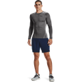 Kompresné tričko HG Armour Comp LS Grey - Under Armour, veľkosť M, veľkosť oblečenia M