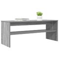 vidaXL TV skrinka 100 x 35 x 40 cm Sivý Sonoma Kompozitné drevo