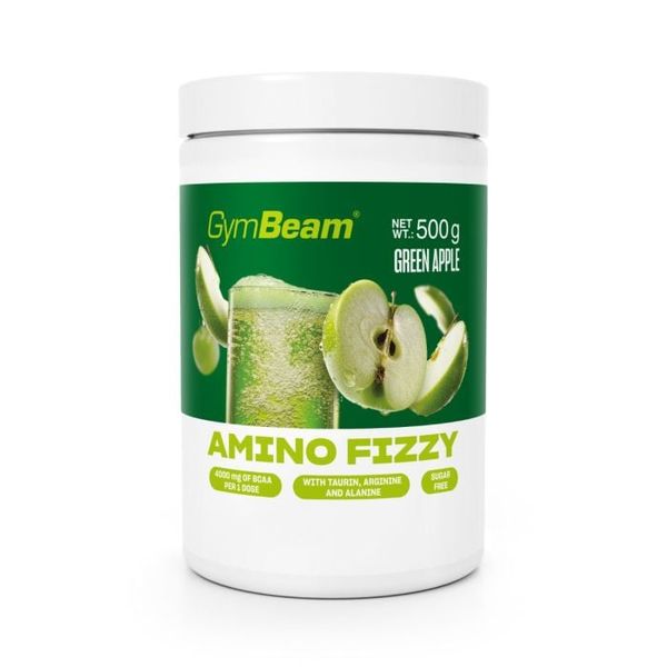 Amino Fizzy - GymBeam, zelené jablko