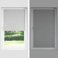 vidaXL Roleta Zatemnenie sivá 70x130 cm Šírka látky 65,7cm Polyester