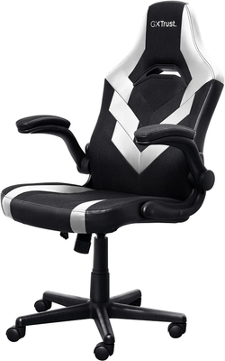 Trust GXT703W riye gaming chair white