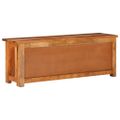 vidaXL TV skrinka 110x30x40 cm, tíkový masív
