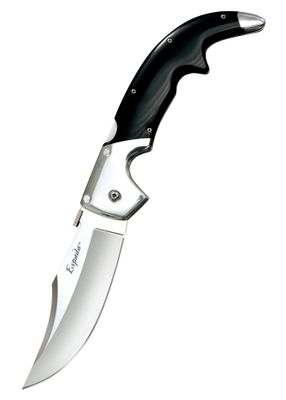 Cold Steel 62MB Espada Large veľký vreckový nôž 14 cm, čierna, hliník, G10