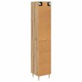 vidaXL Highboard 2 ks Remeselný dub 34,5 x 34 x 180 cm