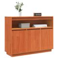 vidaXL Servírovacia skriňa Včelí hnedý 104,5 x 34 x 80 cm