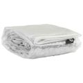 vidaXL Pokrytie rastlín Priehľadná 3 x 4 m PVC