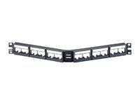 Prepojovací panel - 1U - 19" - 24 portov - pre P/N: PE2VD0896WH