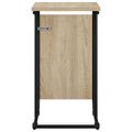 vidaXL Bočný stôl Dub sonoma 40 x 31 x 55 cm Kompozitné drevo