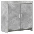 vidaXL Servírovacia skriňa Betónovo sivá 72 x 36 x 80 cm