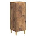 vidaXL Servírovacia skriňa Staré drevo 33 x 34,5 x 90 cm