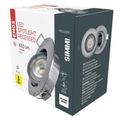 LED bodové svietidlo Exclusive strieborné, 5W neutrálna biela ZD3222
