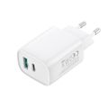 Nabíjačka do siete XO CE29 PD 20W 1x USB-C 1x USB biela