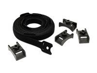 Organizér káblov slack loop - čierna - kompatibilný s TAA (balenie 10) - pre P/N: SCL500RM1U, SMX1500RM2UCNCUS, SMX1500RM2UCUS, SMX2KR2UX145, SMX3KR2UNCX145, SMX750CUS