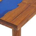 vidaXL Konzolový stolík teakové drevo 100x35x75 cm