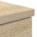 vidaXL Stôl dub sonoma 86x49x76 cm kompozitné drevo
