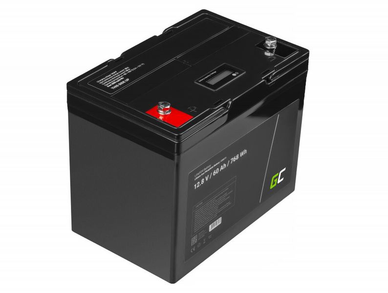 Green Cell CAV11 LiFePO4 batéria 12V 12.8V 60Ah