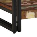 vidaXL Konferenčný stolík 40 x 40 x 38 cm Masívne obnovené drevo